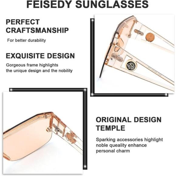 Women Men Sunglasse Square Flat Top Big Frame UV400 Sun Glasses Oversized - Picture 6 of 7